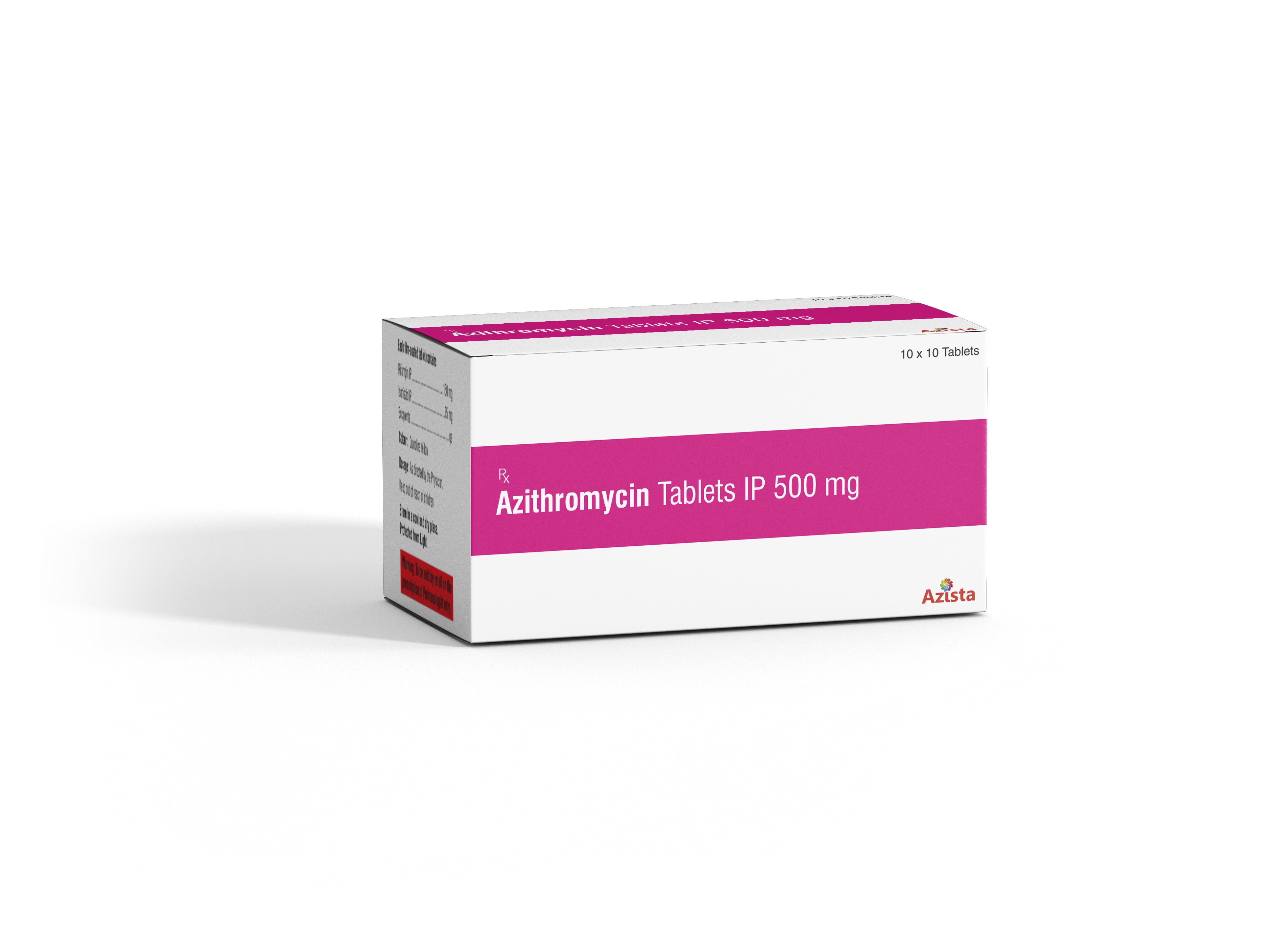 Azithromycin Tablets IP 500 mg