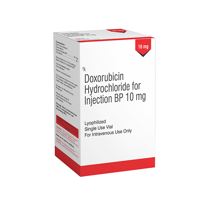 Doxorubicin Hydrochloride 10mg Injection Exporters