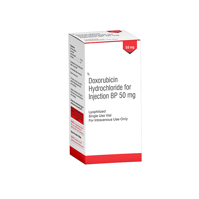 Doxorubicin Hydrochloride 50mg Injection Exporters