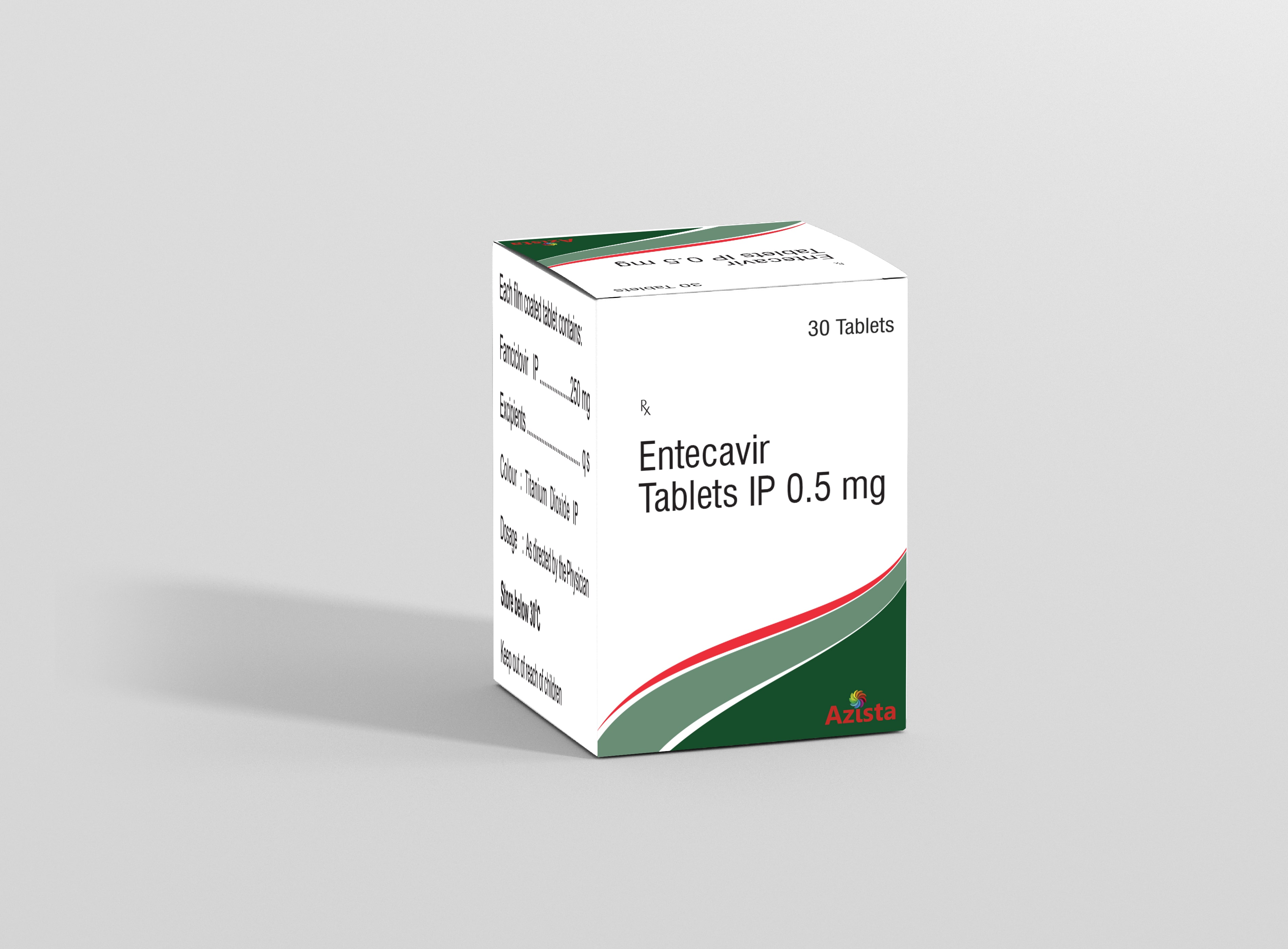 Entecavir Tablets IP 0.5mg