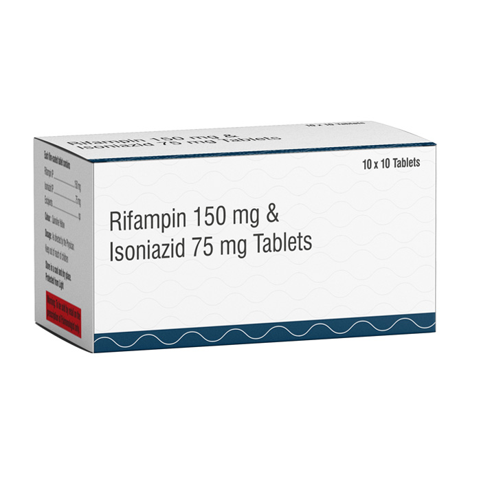 Isoniazid 75mg, Rifampin 150mg Tablets Exporters