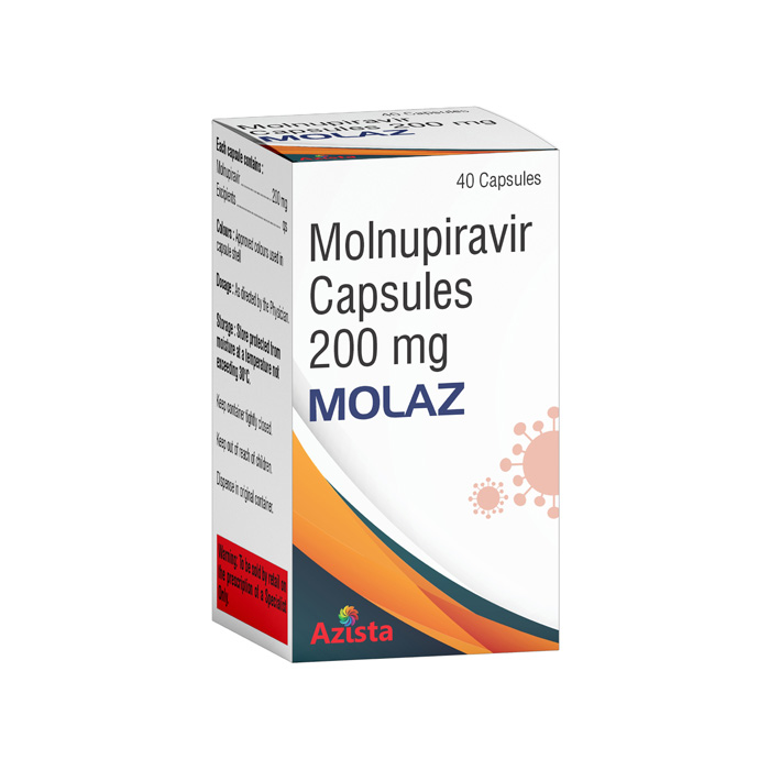 Molaz Molnupiravir 200mg Capsules