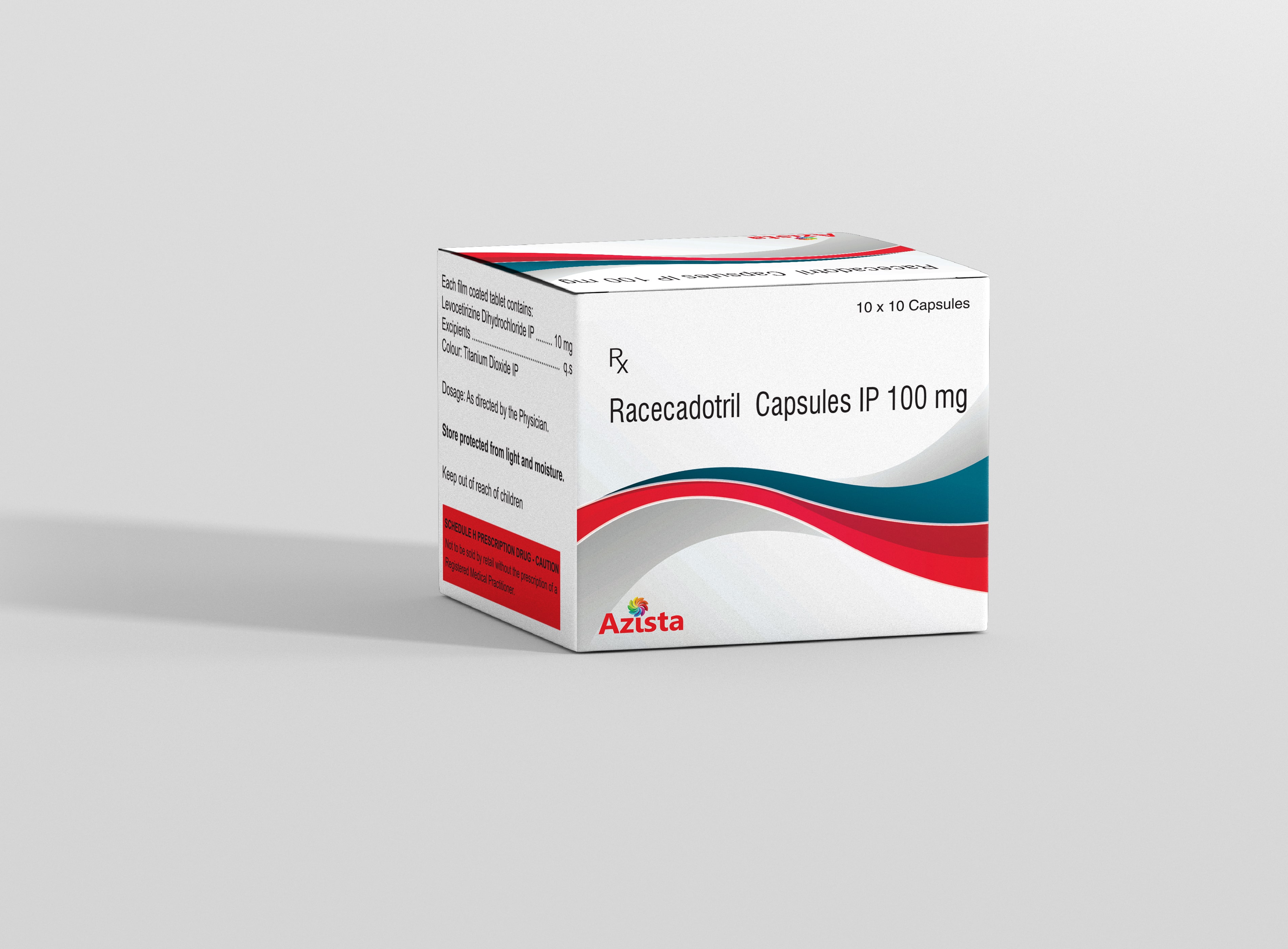 Racecadotril Capsules IP 100mg