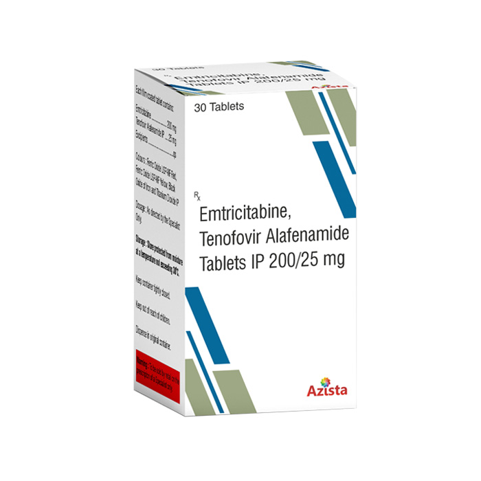 Emtricitabine 200mg and Tenofovir Alafenamide 25mg Tablets Exporters