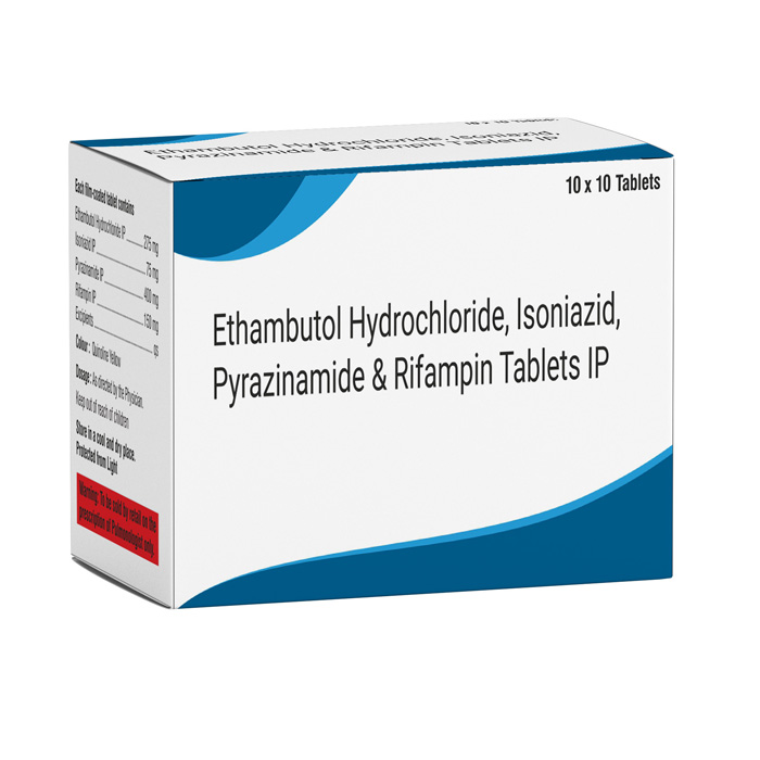Ethambutol 275, Isoniazid 75, Pyrazinamide 400, Rifampin 150 Exporters