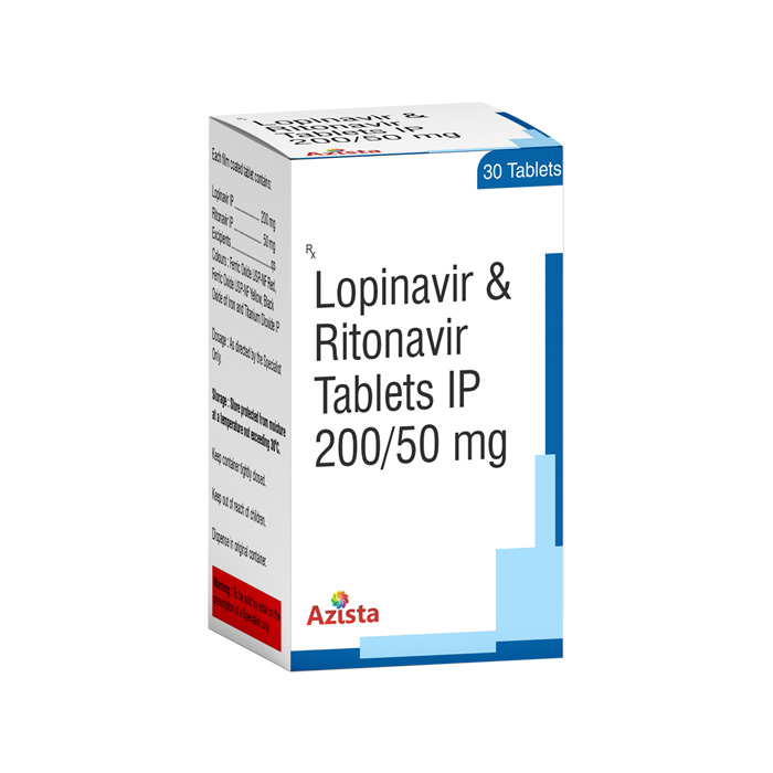 Lopinavir 200mg, Ritonavir 50mg Tablets Exporters