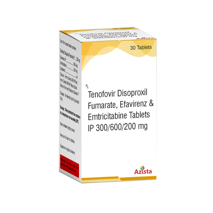 Tenofovir Disoproxil Fumarate 300mg, Efavirenz 600mg, Emtricitabine 200mg Tablets Exporters