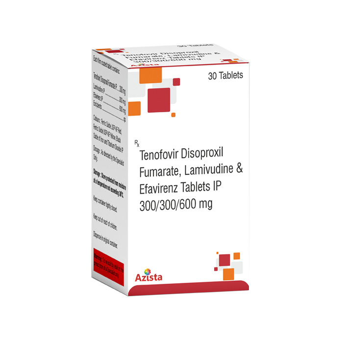 Tenofovir Disoproxil Fumarate 300mg, Lamivudine 300mg, Efavirenz 600mg Tablets Exporters